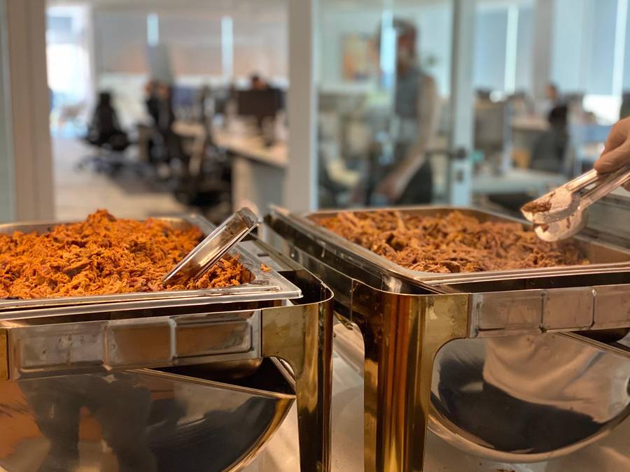 Momento de un evento de DA Catering